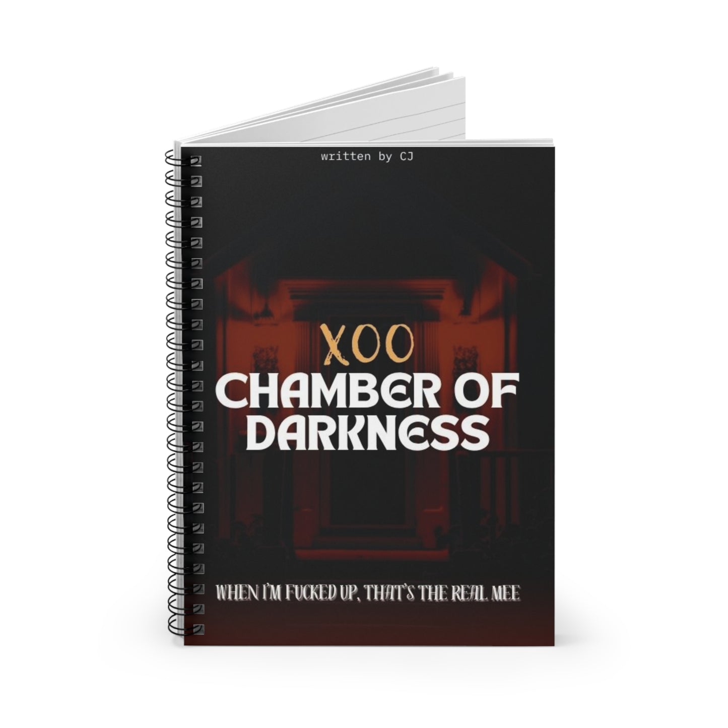DawnForce- Darkness Spiral Notebook - Creative Journal, Writing Notebook