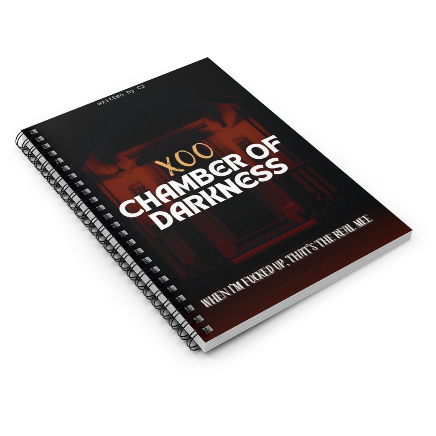 DawnForce- Darkness Spiral Notebook - Creative Journal, Writing Notebook