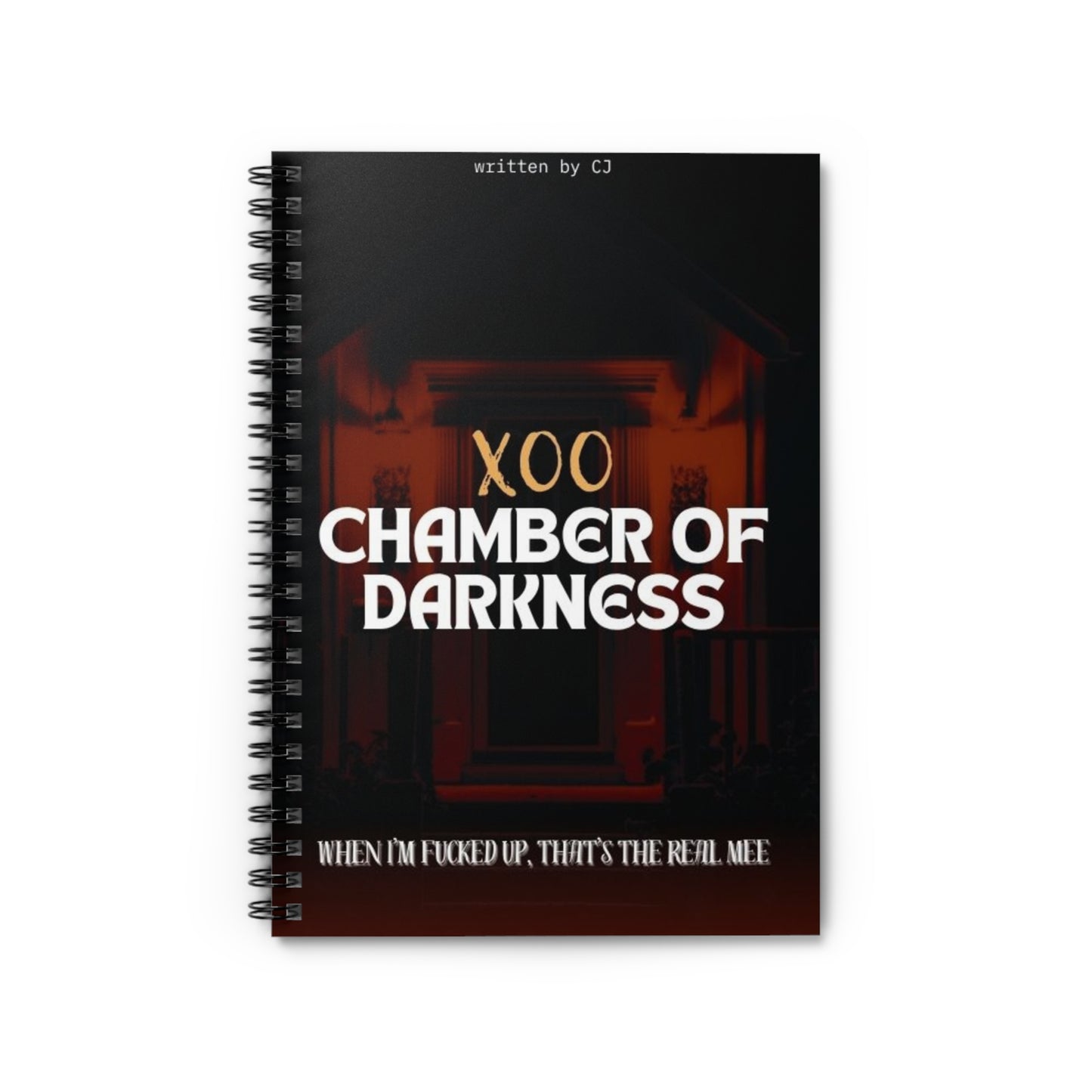 DawnForce- Darkness Spiral Notebook - Creative Journal, Writing Notebook